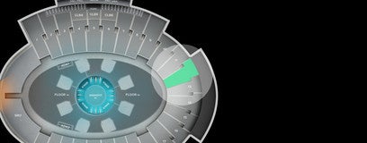 Seat view from Lower