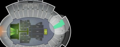 Seat view from Main Bowl