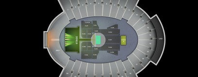 Seat view from Floor