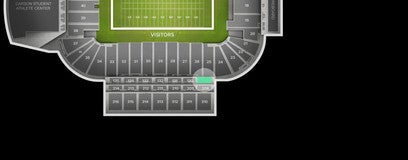 Seat view from Club