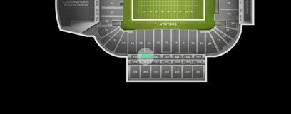 Seat view from Club