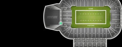 Seat view from Club