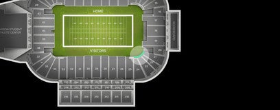 Seat view from NEH