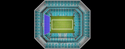 Seat view from Lower Endzone