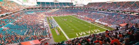 Seat view from Upper End Zone