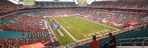 Seat view from Upper End Zone