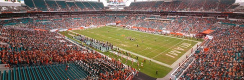 Seat view from Upper End Zone