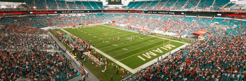 Seat view from Upper End Zone