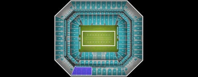 Seat view from Upper Sideline