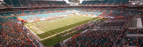 Seat view from Upper End Zone