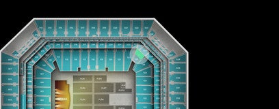 Seat view from Lower Corner