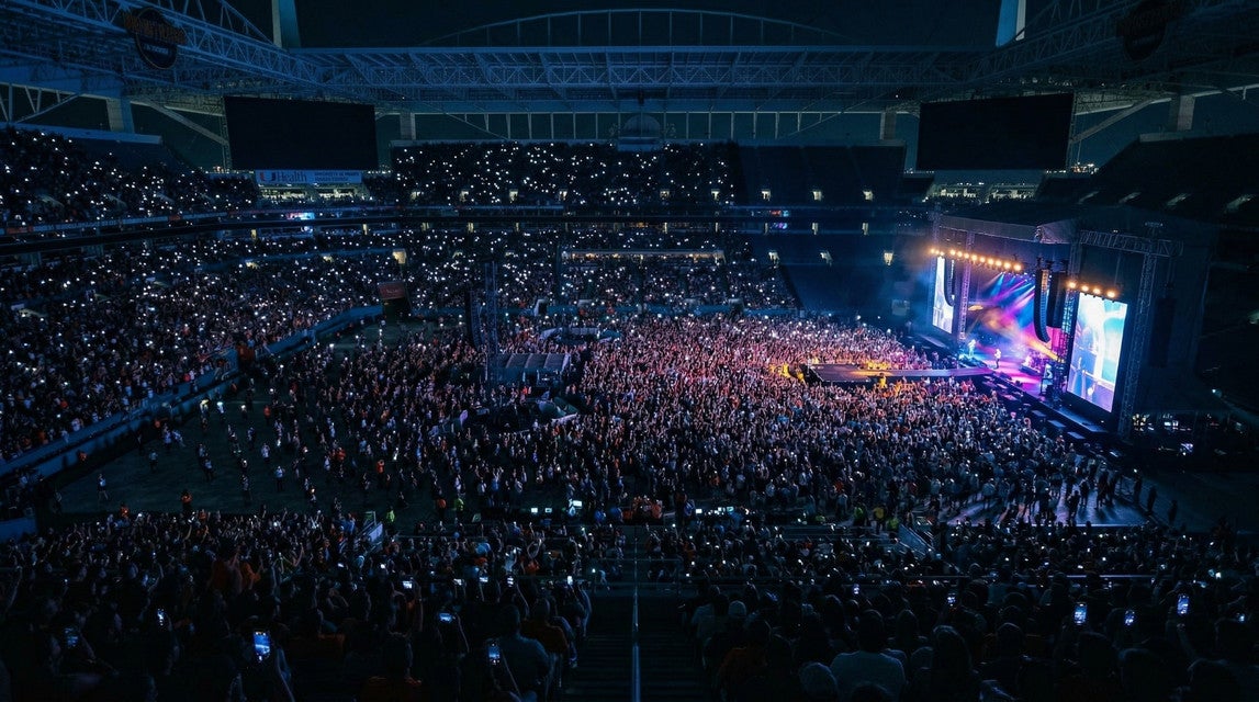 Seat view from Club