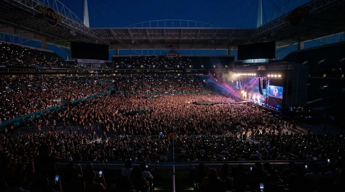 Seat view from Club