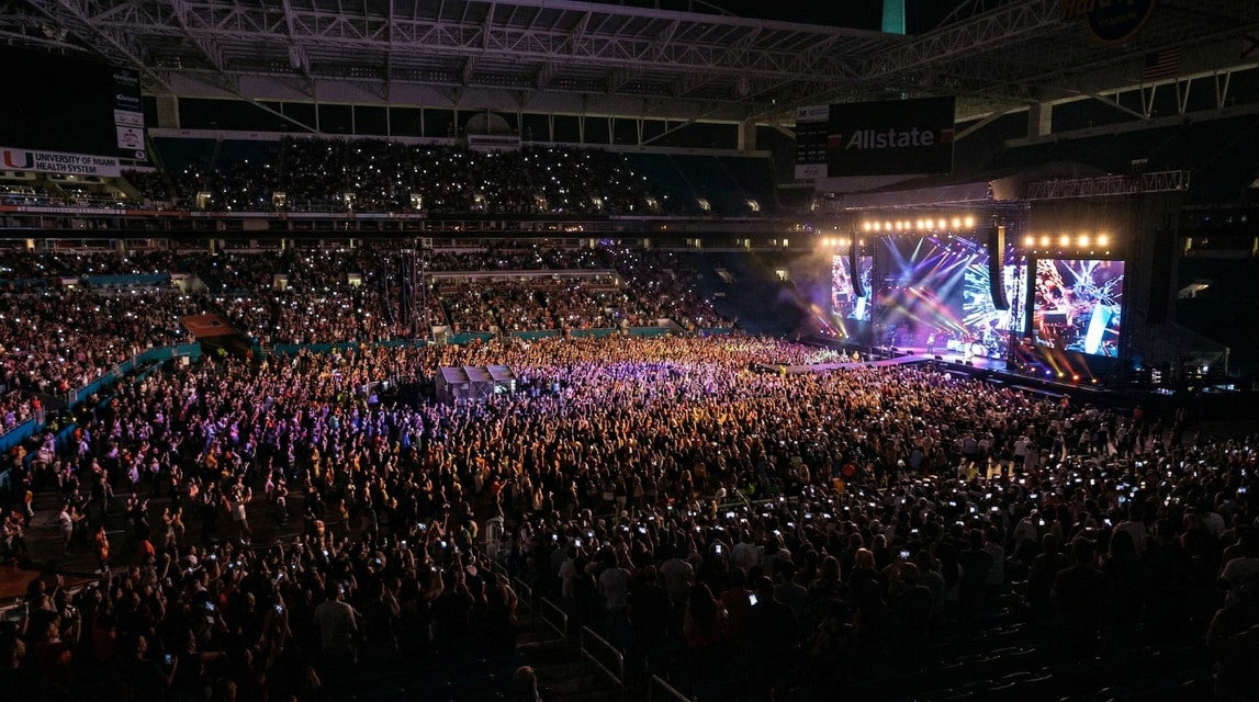 Seat view from Club