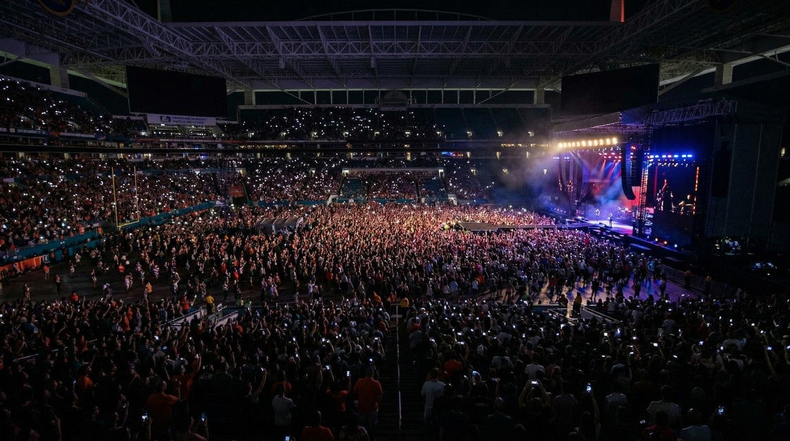 Seat view from Club