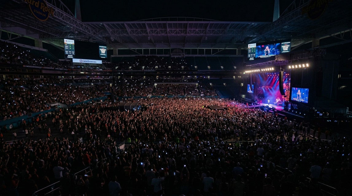 Seat view from Club