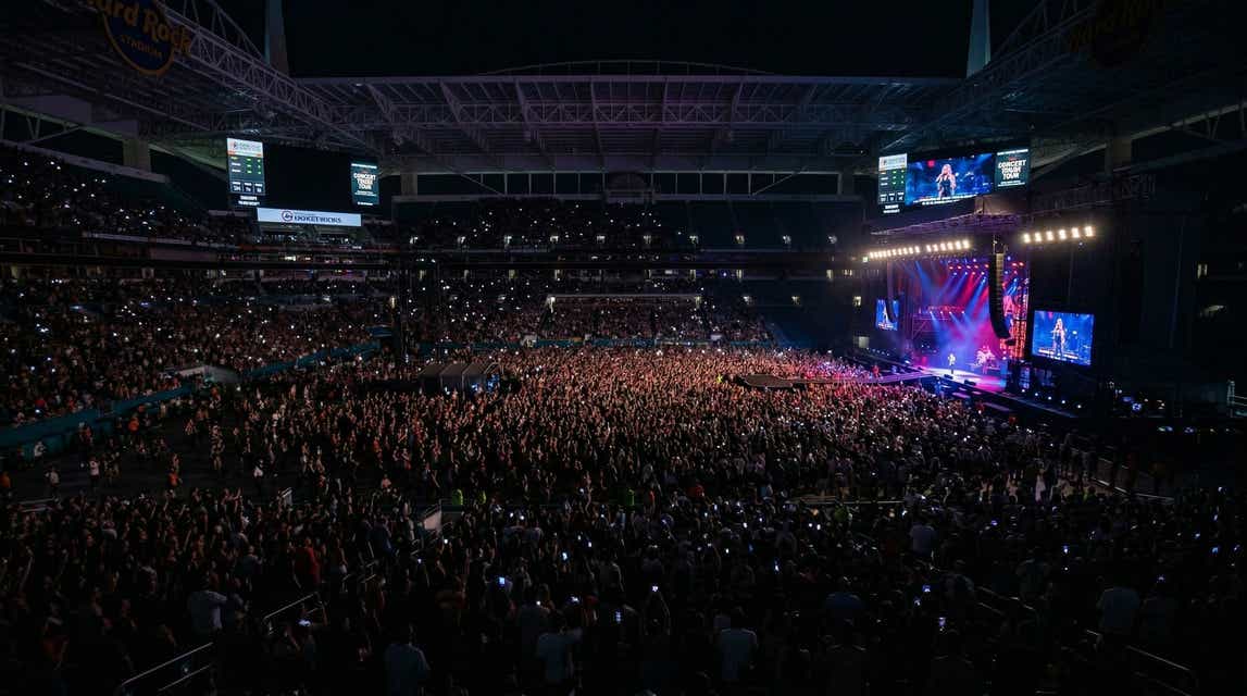 Seat view from Club