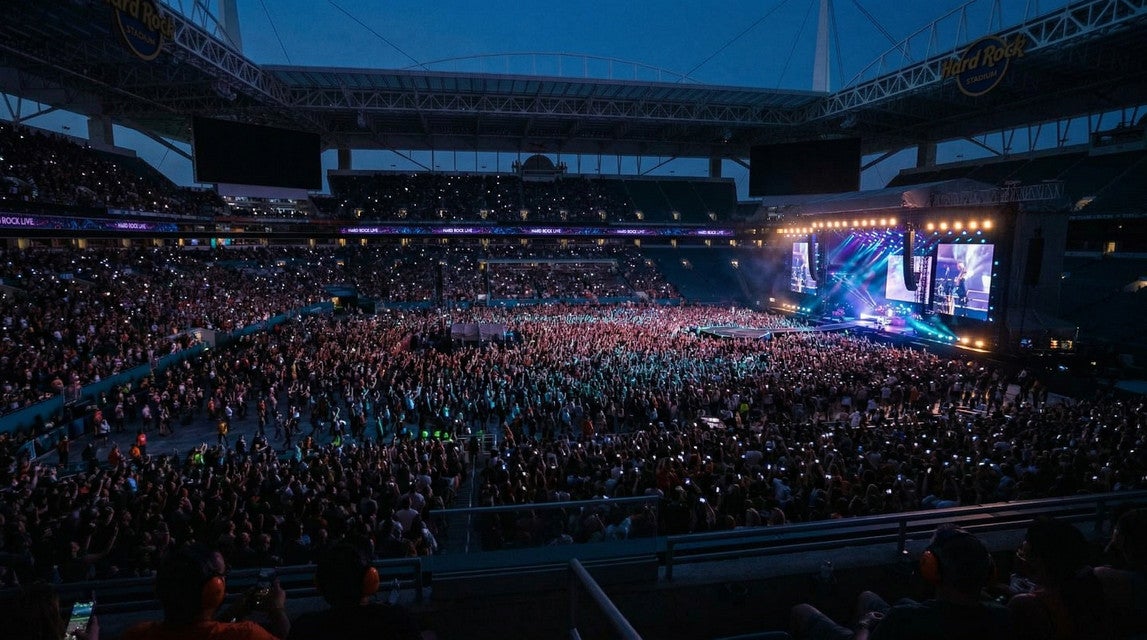 Seat view from Club