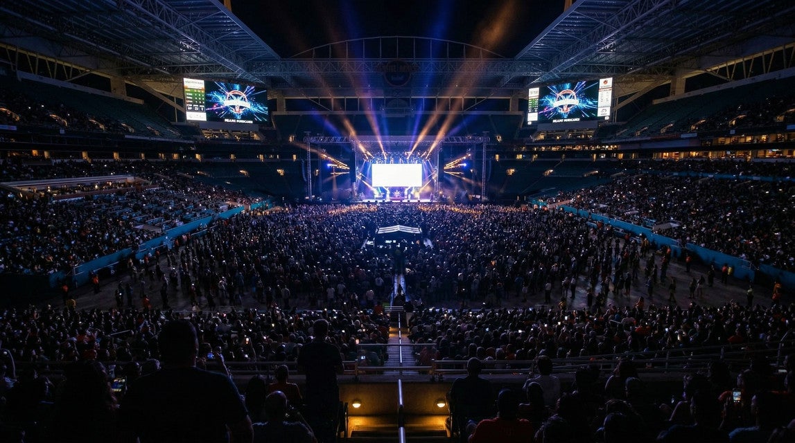 Seat view from Club