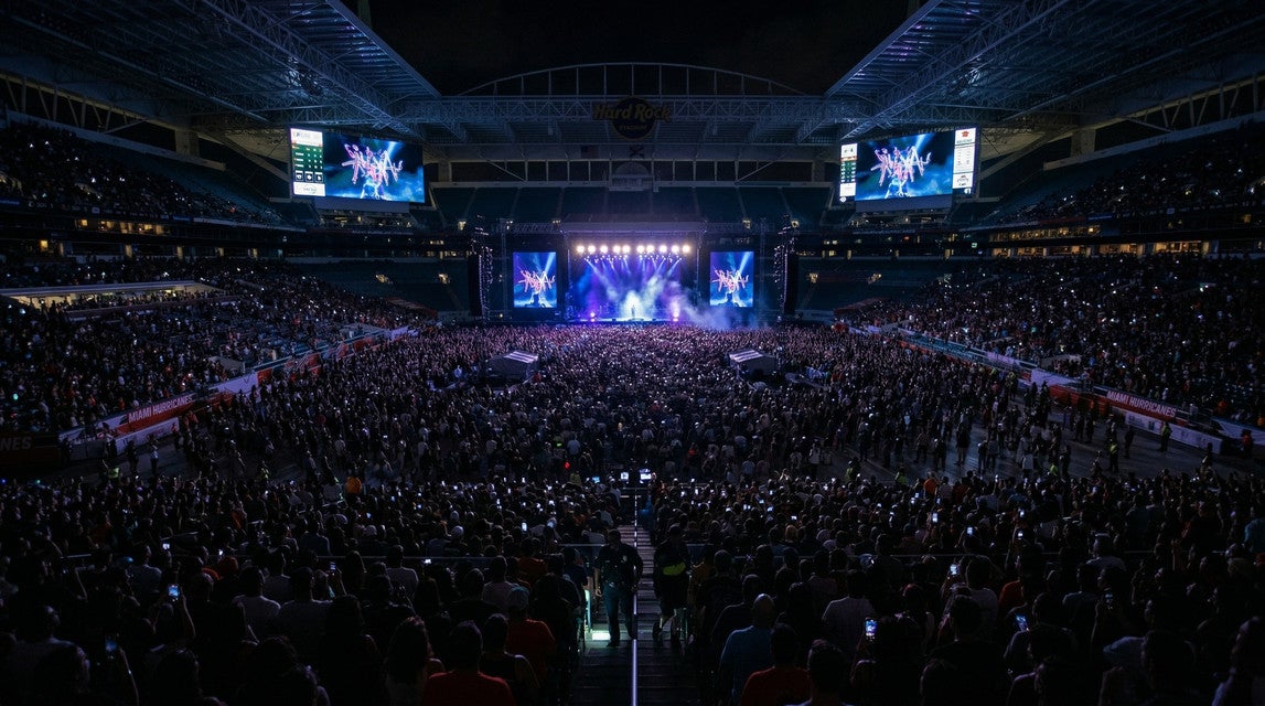 Seat view from Club