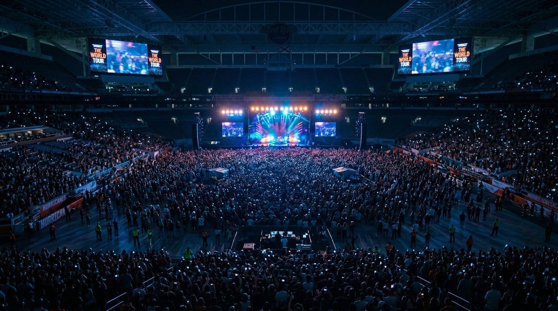 Seat view from Club