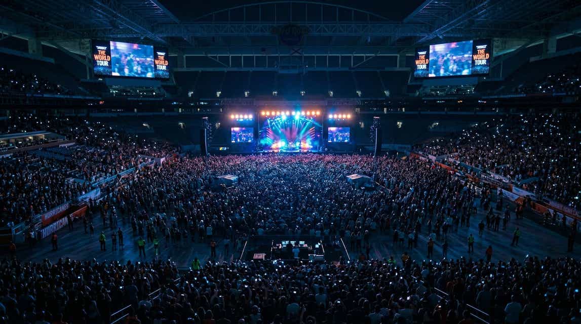 Seat view from Club