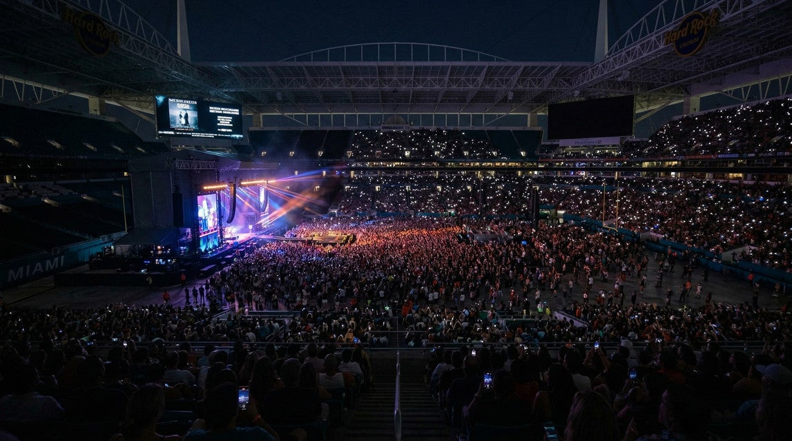 Seat view from Club