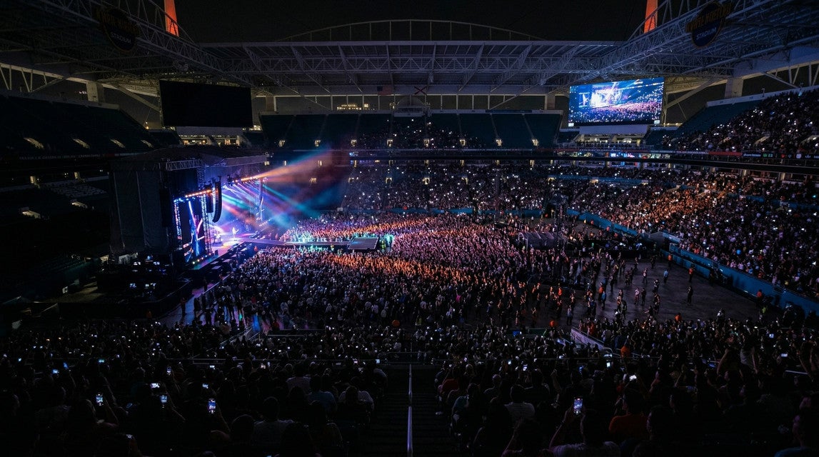 Seat view from Club