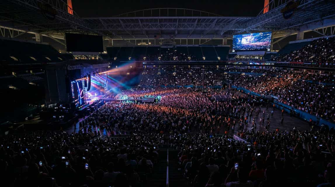 Seat view from Club