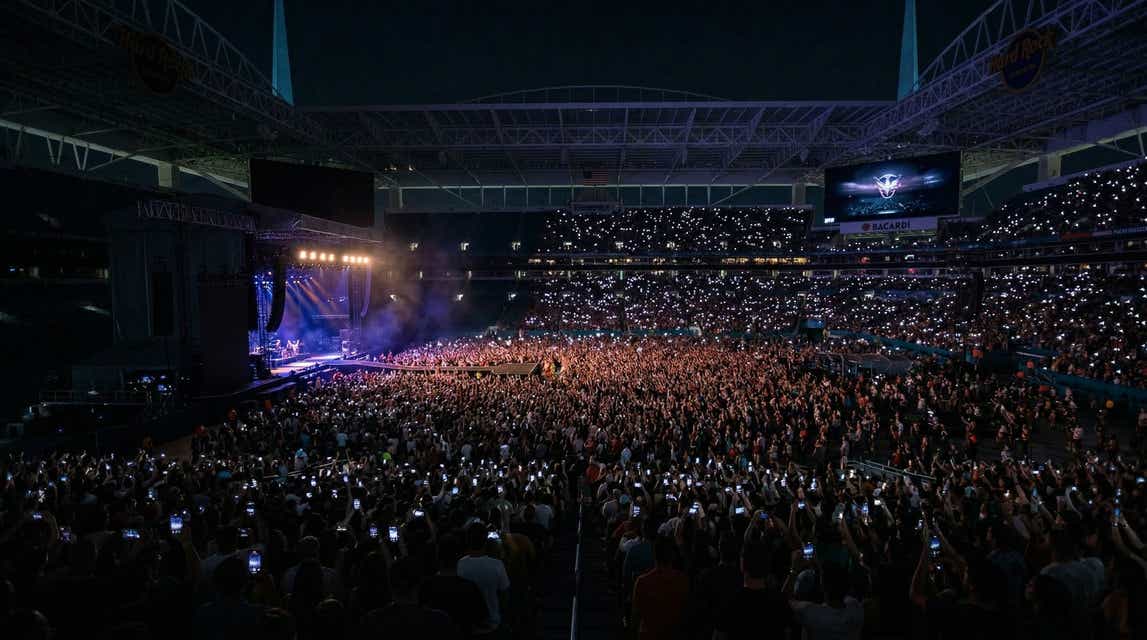 Seat view from Club