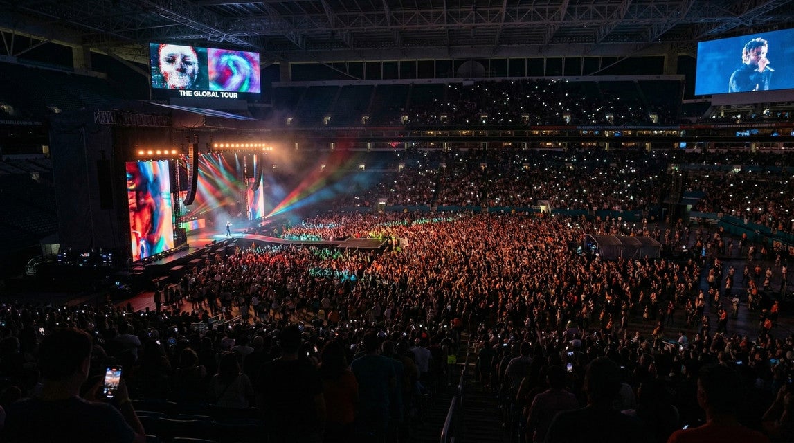 Seat view from Club