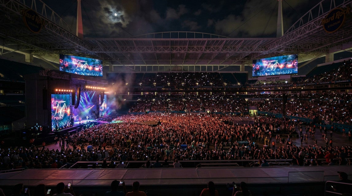 Seat view from Club