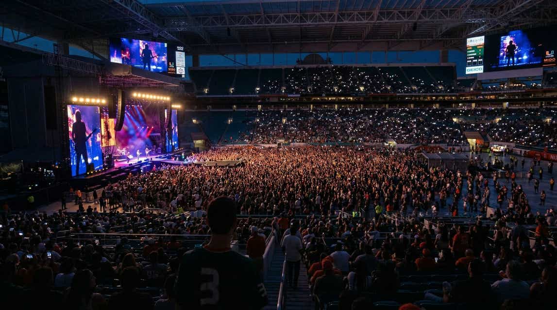 Seat view from Club