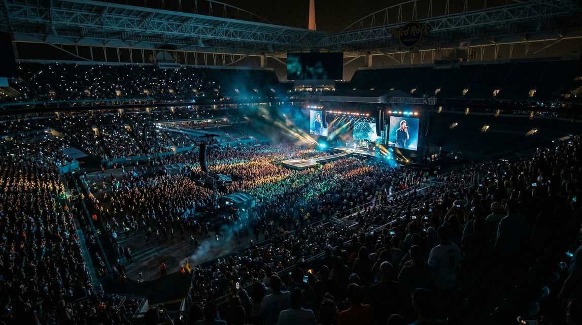 Seat view from Upper End Zone