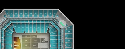 Seat view from Upper End Zone