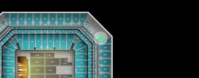 Seat view from Upper End Zone