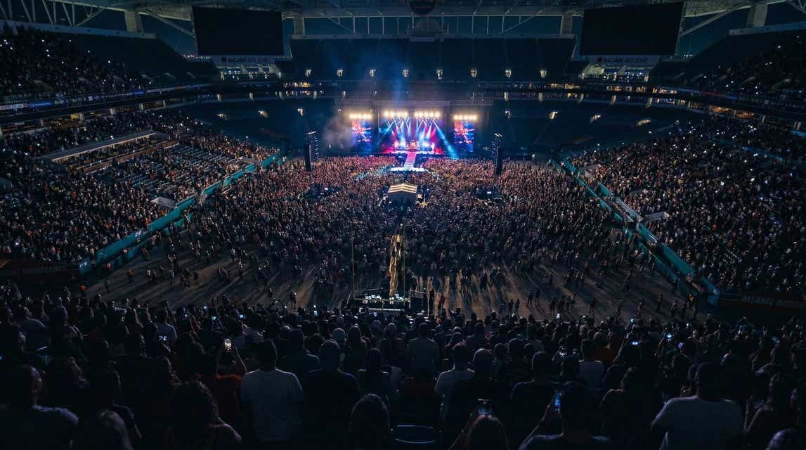 Seat view from Upper End Zone
