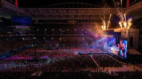 Seat view from Upper Sideline