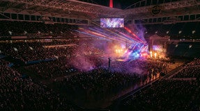 Seat view from Upper End Zone