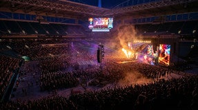 Seat view from Upper End Zone