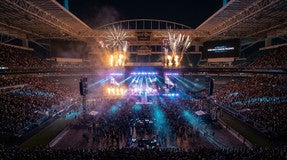 Seat view from Upper End Zone