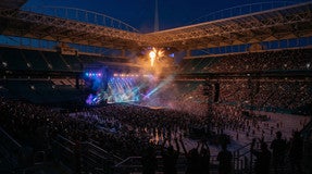 Seat view from Upper End Zone