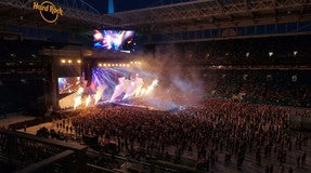 Seat view from Upper Sideline