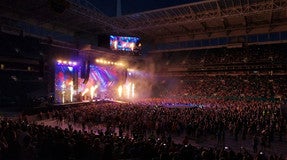 Seat view from Upper Sideline