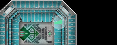 Seat view from Lower