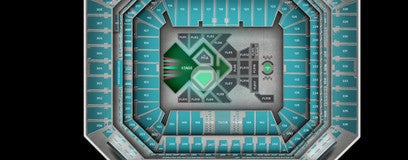Seat view from 