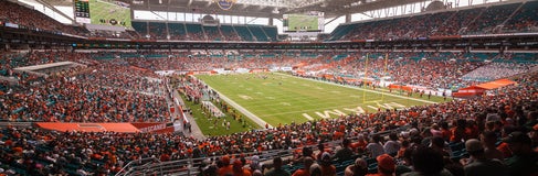 Seat view from Club