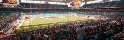 Seat view from Club