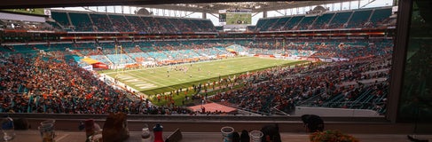 Seat view from Club