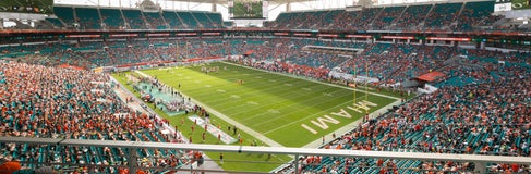 Seat view from Upper End Zone